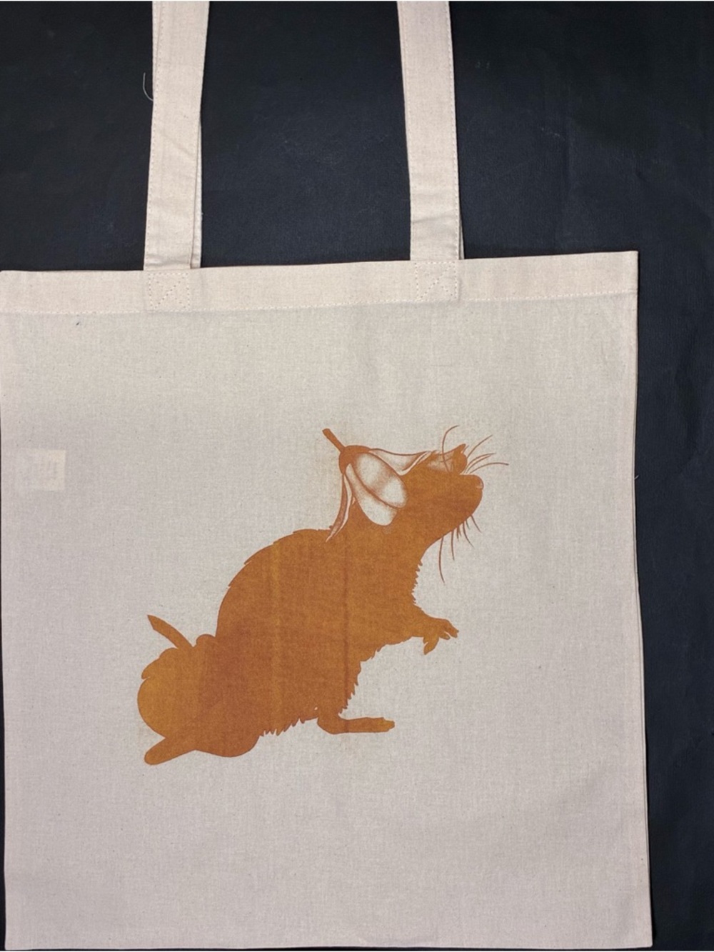 Custom Canvas Mouse Tote Bag
